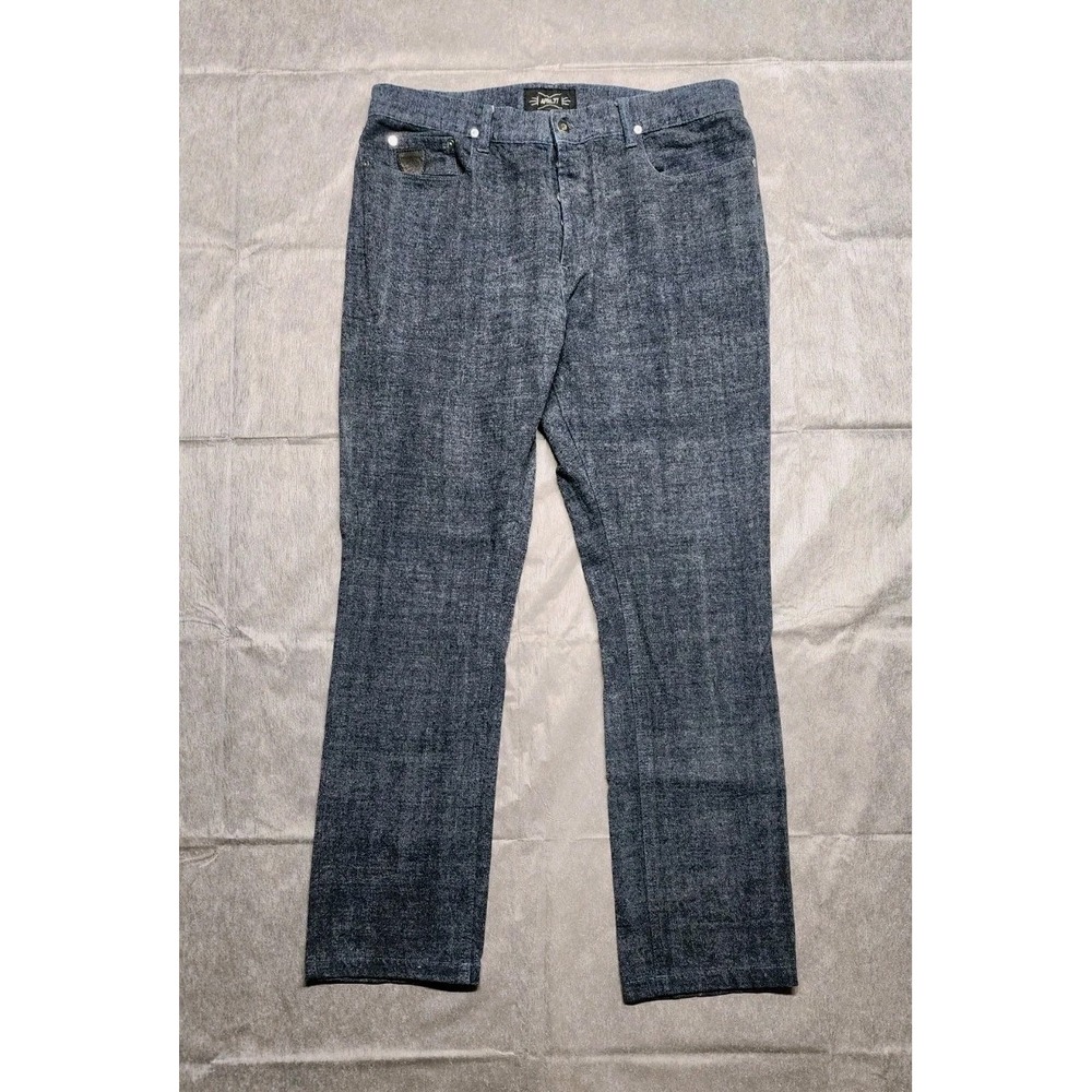 April 77 Dictator Moss Raw Jeans Dark Blue Men's Size 36x30 Button Fly